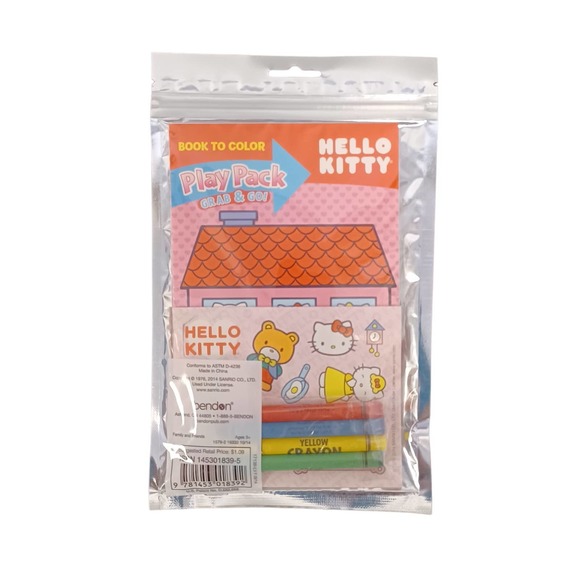 Hello Kitty Play Pack Grab & Go! NEW SEALED 2014 - Picture 4 of 5